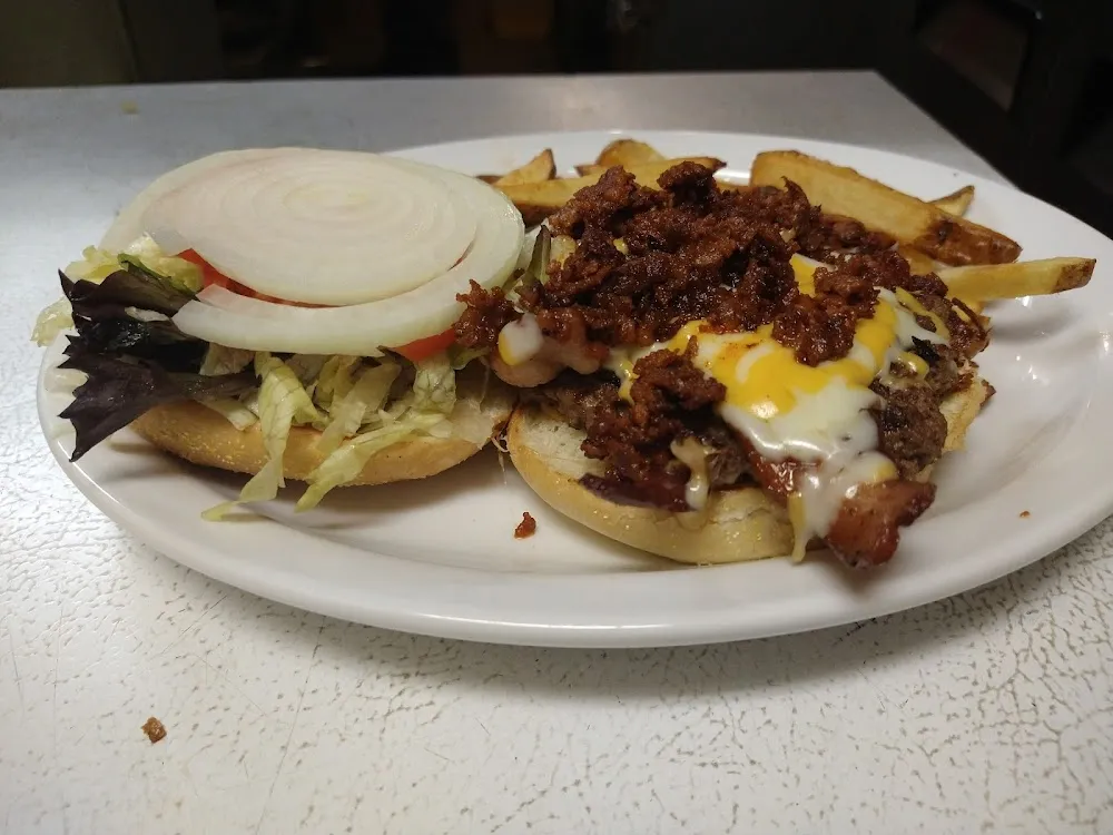 Choriburgerwithbacon