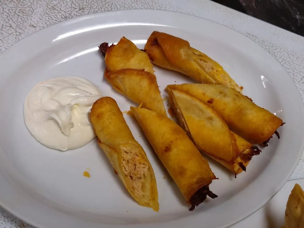 Homemade Chicken Taquitos